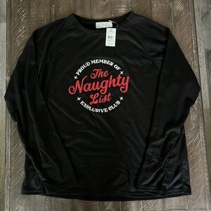 NWT Icing asleep Shirt